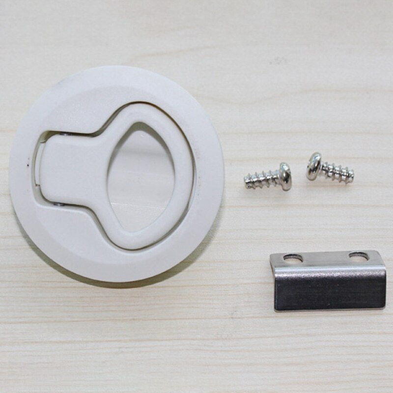 Latch Hatch Round Pull LatchLatch Flush Pull For1/4 Door Boat Deck Hatch RV Drawers Cabinet Yacht