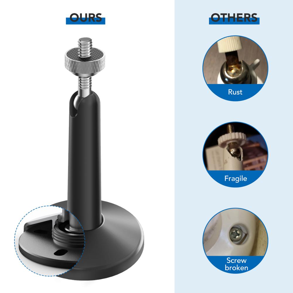 KIWI design 2Pack in lega di alluminio di sicurezza Alro Camera parete soffitto mount rotante esterna/interna del supporto della parete della macchina fotografica staffa