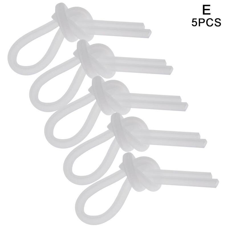 5 stk/pakke langvarig tennistilbehør tennissjokk slitesterk beste strengabsorbere racket for tennis for tennisracket  r9 g 4: E