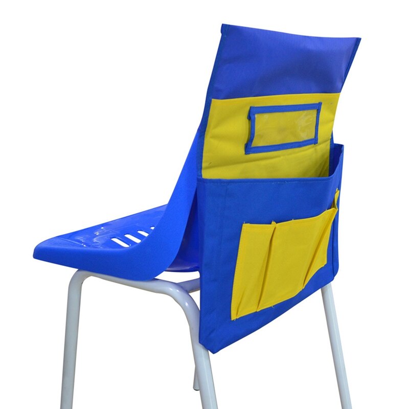 Chairback Buddy Pocket Chart Seat Sacks Chair Pockets Organizer Classroom Seat Storage Kids Nursery Chair Caddy Bag