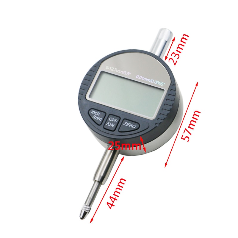 0-12.7mm/0.5" x0.01mm digital indicator digital dial indicator electronic dial indicator indicator dial digital dial gauge