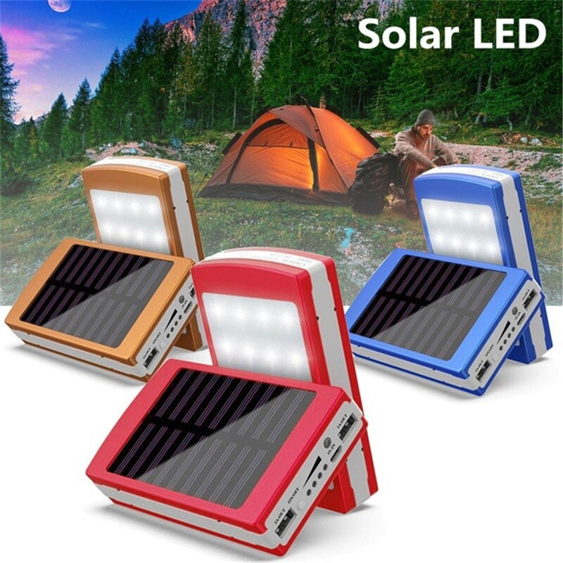 50000 mah solar-powerbank zum schnellladen externer handy-akkus, geeignet für mobiltelefone, smartphones, kameras und gps-geräte