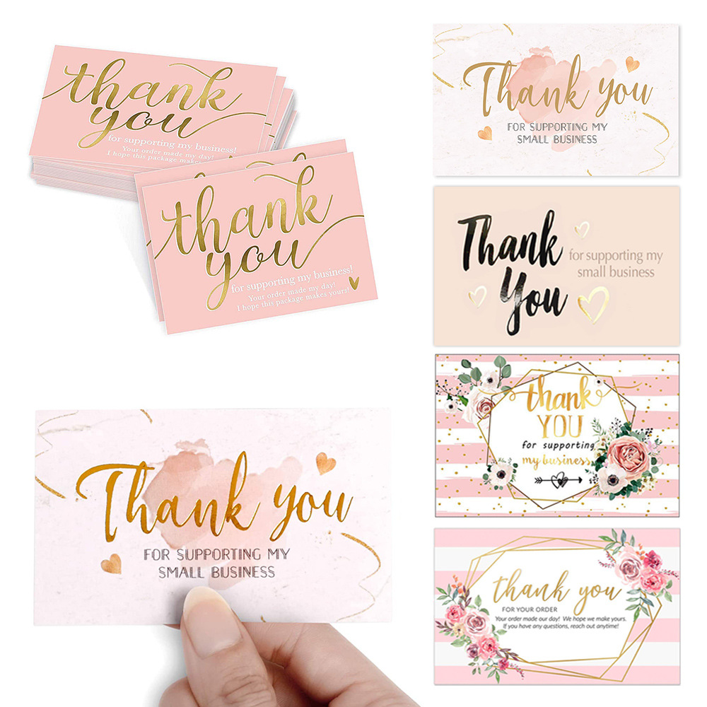 10-30Pcs Bedankt Wenskaart Dank U Kaarten Decoratie Waardering Kaart Voor Kleine Zakelijke Bruiloft Paty Retailsale