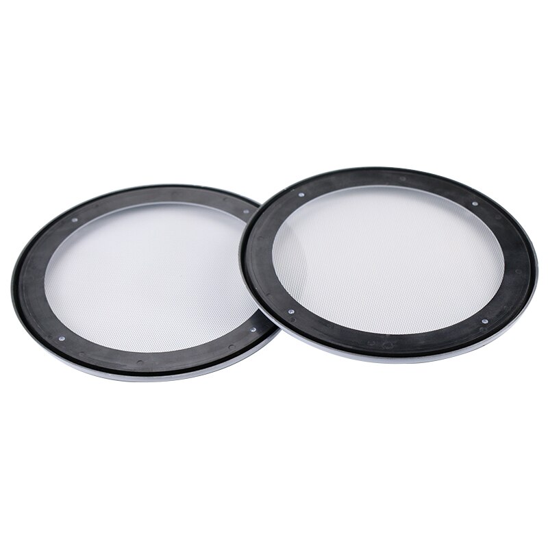 Speaker Grille Ceiling Speaker Cover Car Modification Mesh 4 Inch 5 Inch 6.5 Inch 8 Inch All White 2pcs