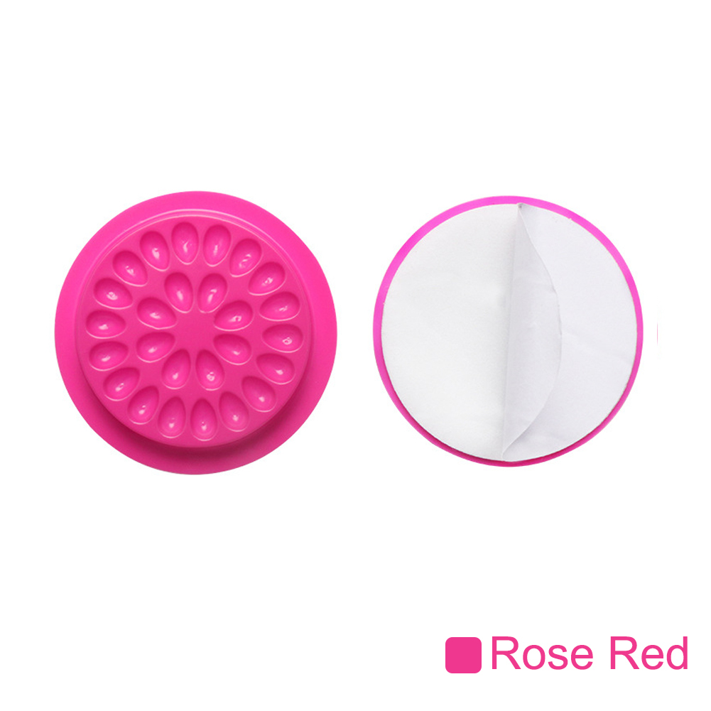 10 stücke Kleber Dichtung Pad Für Wimpern Verlängerung Transparent Kleber Halter Wimpern Kleber Kunststoff Kleber Palette Paste Eeyelash Werkzeuge