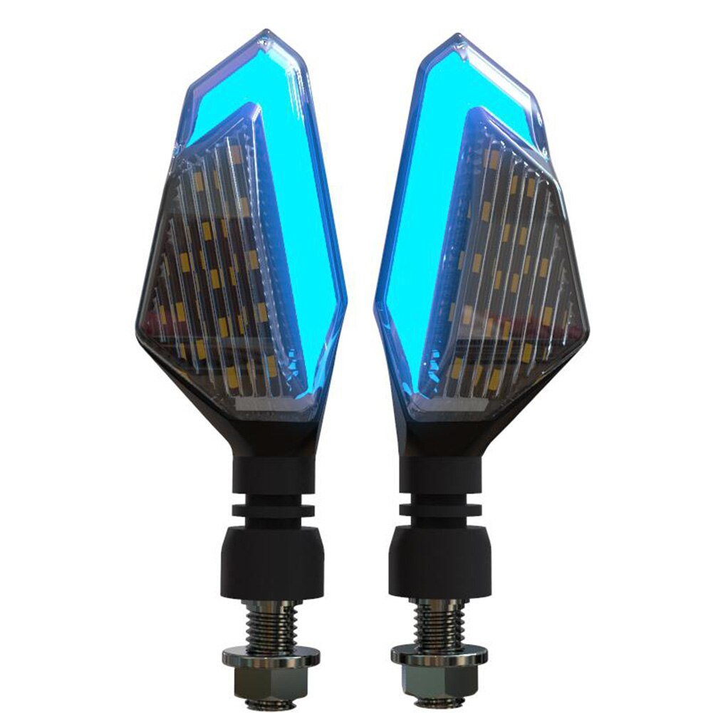 Universal Irregular Shape Motorcycle LED Warning Light Daytime Indicator Running Light Motorbike Night Driving Traffic Light