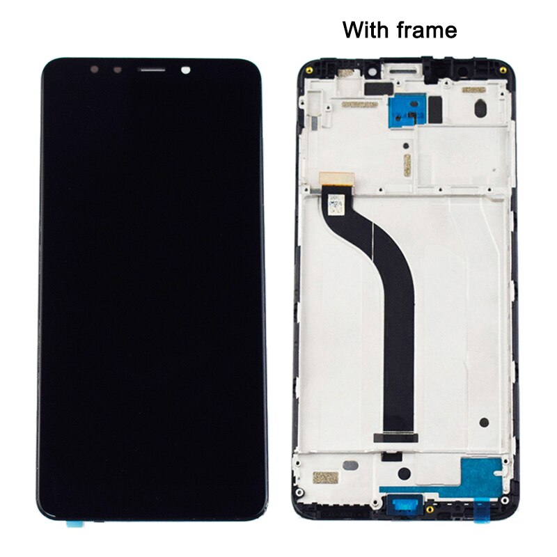 5,7 "Für Xiaomi Redmi 5 LCD Touch Screen Display MDG1 MDTI MDI1 Panel Modul Digitizer Sensor Panel Glas Montage mit rahmen