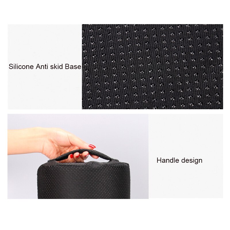 Antislip Massage Pad Ergonomische Voet Rest Kussen Half Cilinder Onder Bureau Reizen Praktische Home Office Memory Foam Vliegtuig