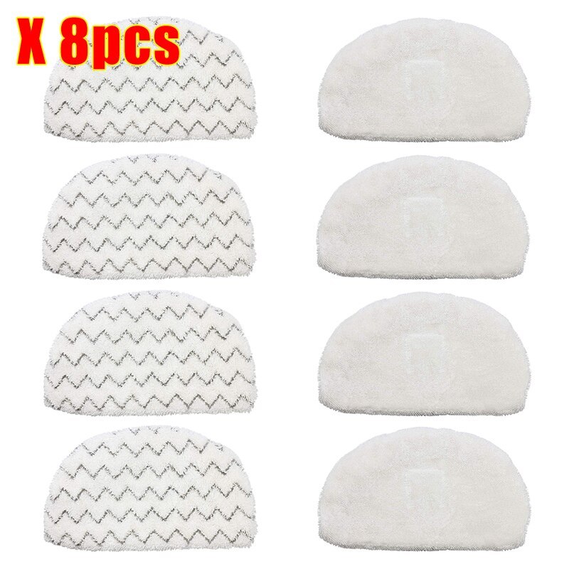 Tampons de nettoyage de rechange lavables, pour Bissell Powerfresh 1940 1544 1440 modèle 1544A 2075A 1806 5938 pièces de nettoyage: 8pcs