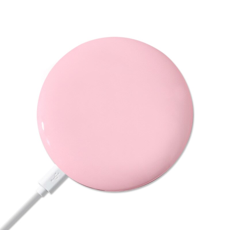 Tocador de maquillaje compacto, portátil, plegable, 5 colores, Led para espejo de tocador