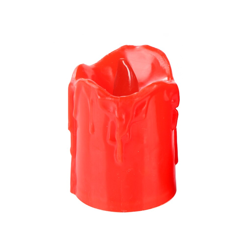 9 pçs criativo flameless led velas elétricas lâmpada alimentado por bateria luzes de chá controle remoto decorações da festa de casamento do natal: red light 9pc