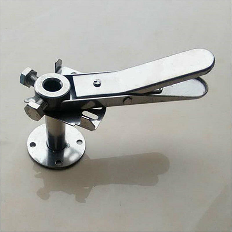 304 Stainless Steel Hvac Air Duct Manual Damper Handle Air Volume Control Damper Handler for Ventilation Air Duct System