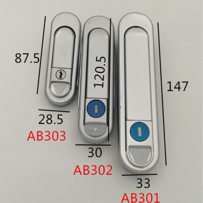 Outdoor switch electrical control box, cabinet door, plane lock, tool box, equipment shell, network cabinet lock