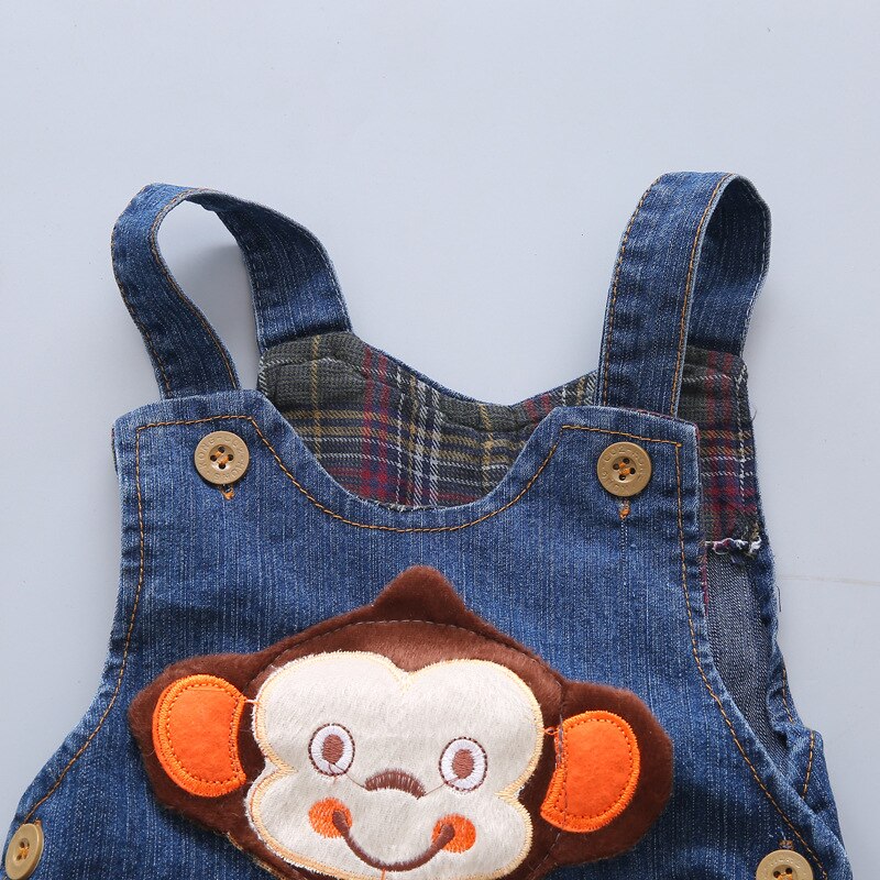 Herfst Jongens Denim Broek Baby Denim Overalls Jumpsuits Voor Peuter/Baby Kinderen Bib Broek Kinderen Kleding Longs Jeans