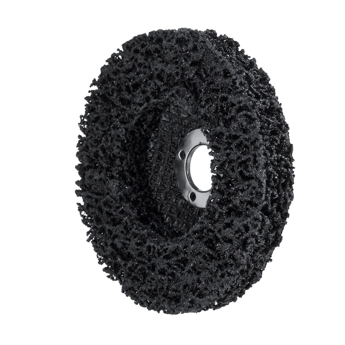 1pc poly strip skive 125mm korn polering slipeskive pad for maling rustfjerning rent slipende vinkelsliper verktøy tilbehør: 125 x 22