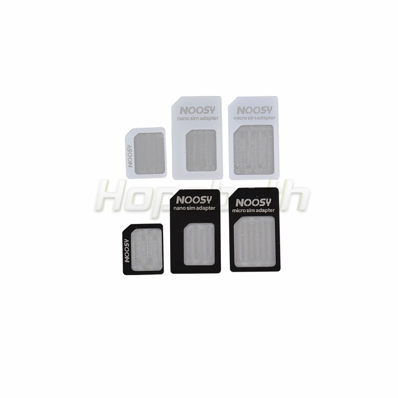 300 Set 4 in 1 Convert Nano SIM Card to Micro Standard Adapter For iPhoneX 7 5 5s 6 6s Plus Xiaomi with Eject Pin Key Free Ship