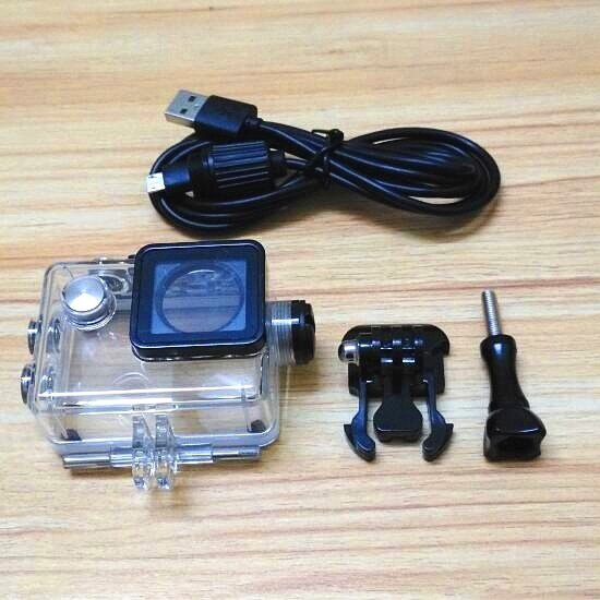 Sport Camera Accessoires Waterdichte Case Charger Shell Met Usb Kabel Voor Sjcam SJ4000 Air Sj7000 C30 Eken H9 H9R Voor motocycle: combination
