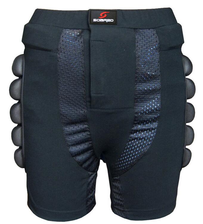 SOARED 2.5CM Men Women Protective Hip Butt Pad Ski Skate Snowboard Skating Skiing Protection Resistance Roller Padded Prote