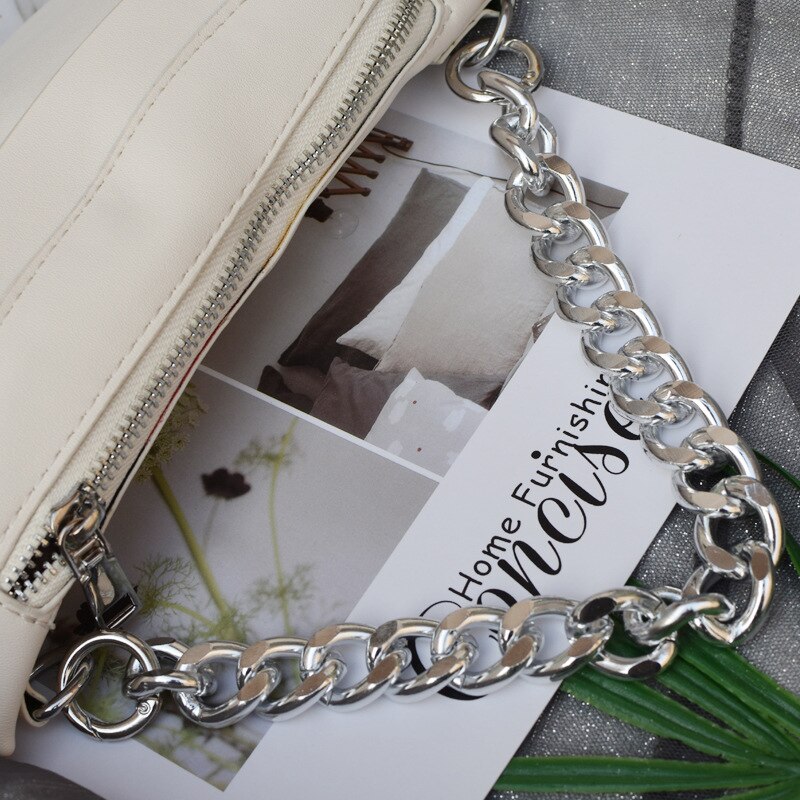30cm européen et américain petit parfum vent métal aluminium sac chaîne bijoux collier chaîne accessoires sac chaîne
