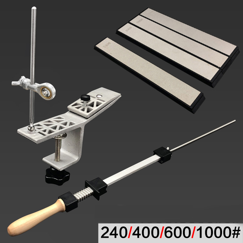 Fixed Angle Knife Sharpener Aluminum Alloy Knife Sharpener System 360 Degree Flip Sharpening Tool Grinding Tools: GT-Type3