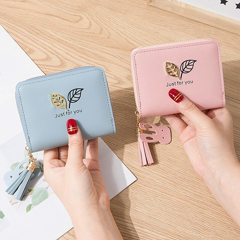Frauen Kleine Brieftasche Pu Leder Geldbörse Kurze Walets Für Damen Münze Tasche Kupplung Tasche Minimalistischen Brieftasche Cartera De Mujer
