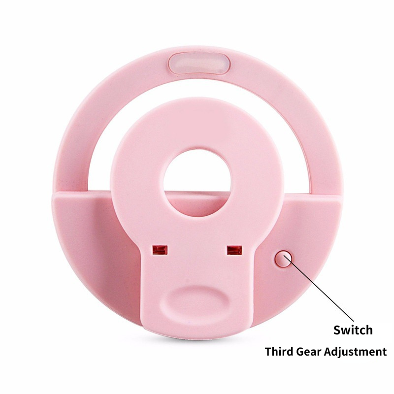 Ricarica USB LED Selfie Light Phone Fill Light Led Camera Clip-on Phone Selfie ring light video light miglioramento della lampada Selfie