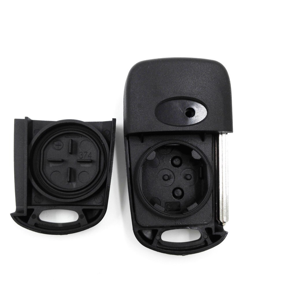 3 Button Replacement Flip Folding Key Shell for Hyundai Accent I30 IX35 Remote Key Fob Case