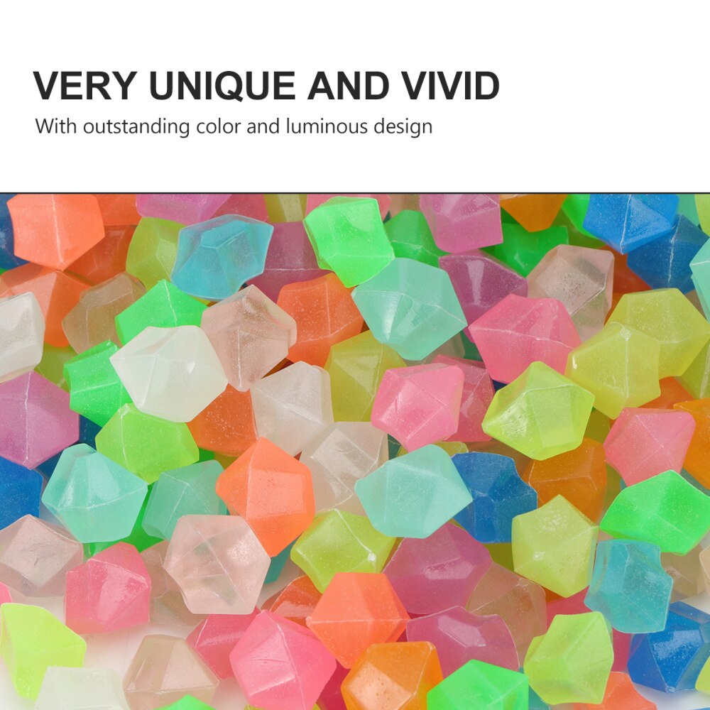 1 set aquariumstenen, lichtgevende stenen voor bloempotten