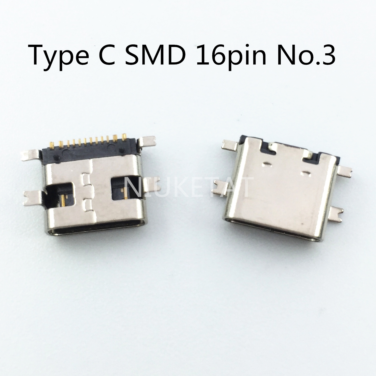 Conectores de base de carga Micro USB tipo C, modelo 10, mezcla de 6 pines, uso para reparación de teléfonos móviles y productos digitales, 10-100 unids/bolsa