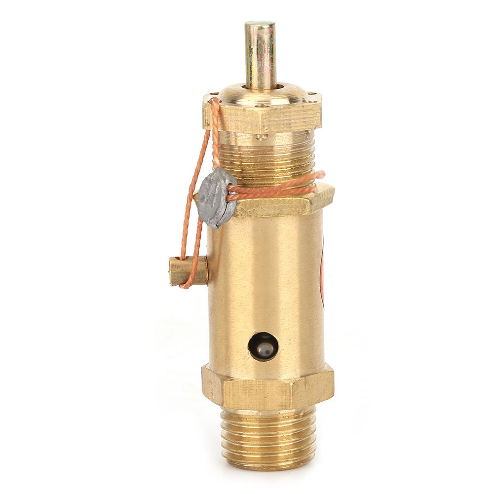 Safety Release Valve G1/4 Air Compressor Safety Release Pressure Valve for Boiler Steam Generator Standard G1/4 thread port