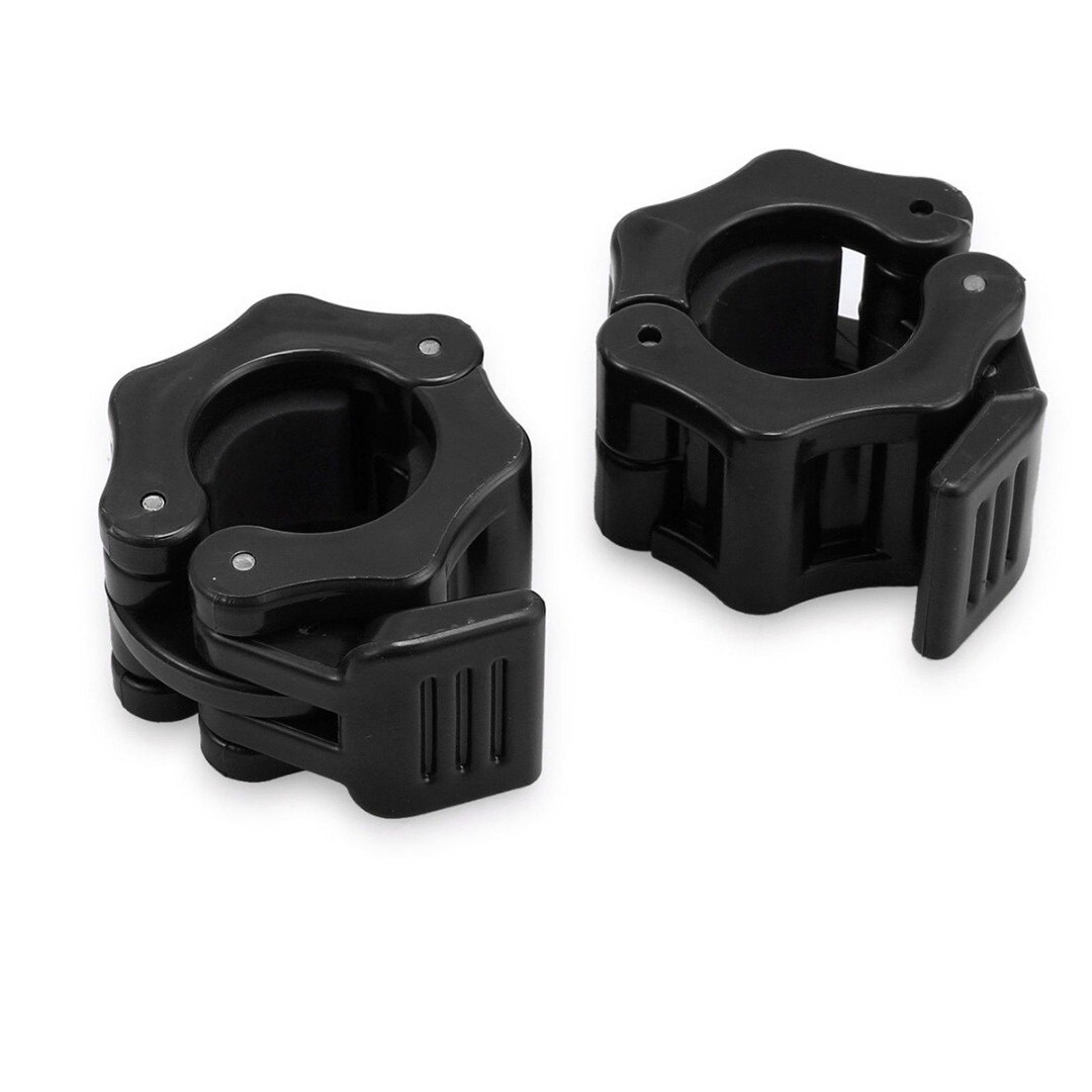 1 Pair Olympic 2" Spinlock Collars Barbell Collar Lock Dumbell Clips Clamp Weight lifting Bar Gym Dumbbell Fitness Body Building