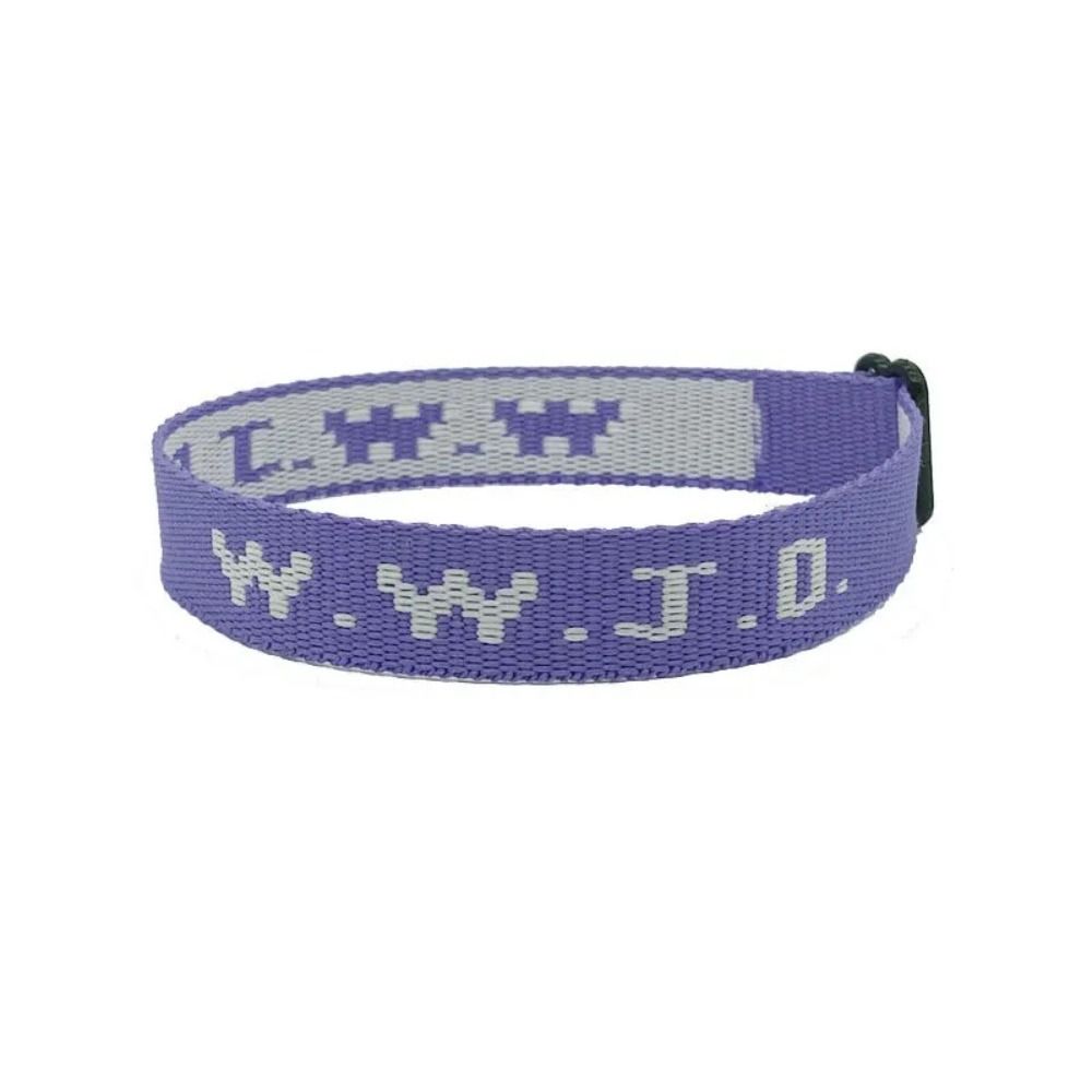 WWJD Bracelet en corde tressée ce qui ferait Jésus Bracelets faits à la main Bracelets religieux inspirants pour femmes hommes: Rouge rouille