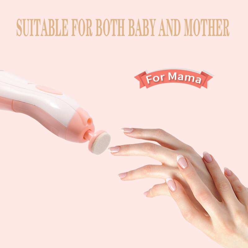 Elektrische Baby Nail Trimmer Baby Schaar Zuigeling Nail Care Safe Nagelknipper Cutter Baby Care Veiligheid Manicure Pedicure Clipper