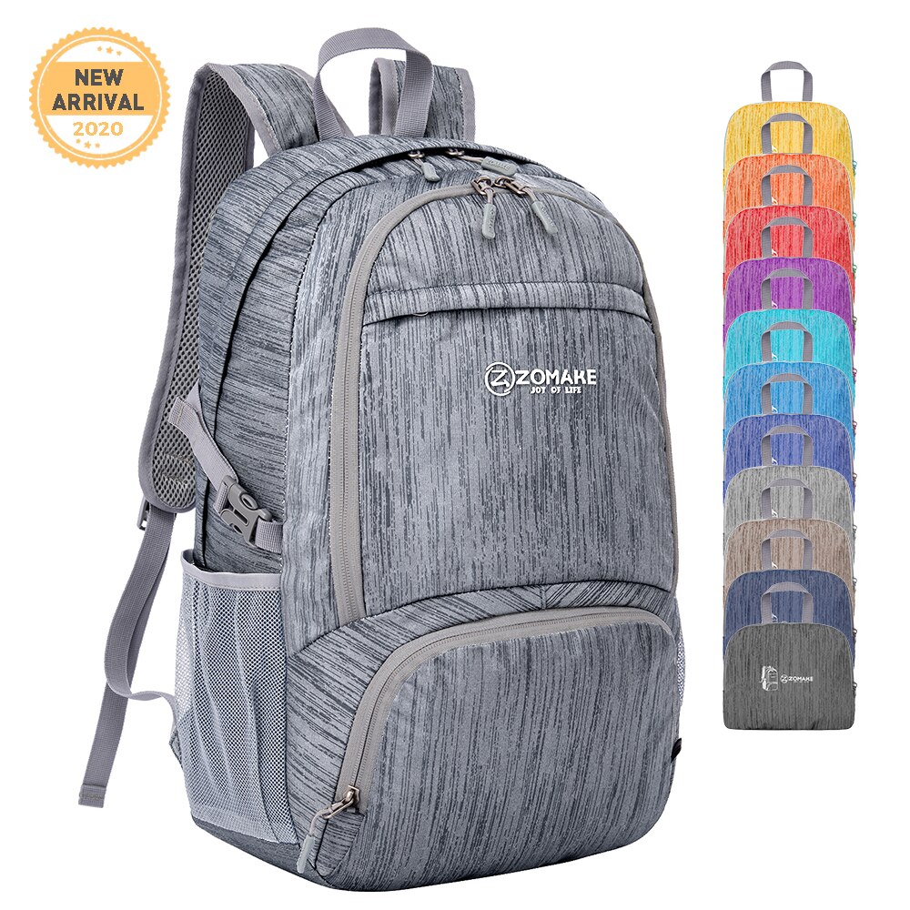 40l Folding Hiking Backpack Waterproof Men Rucksack mountaineering Laptop Travel Backpack Weekender Ultralight Backpack Camping: 131M