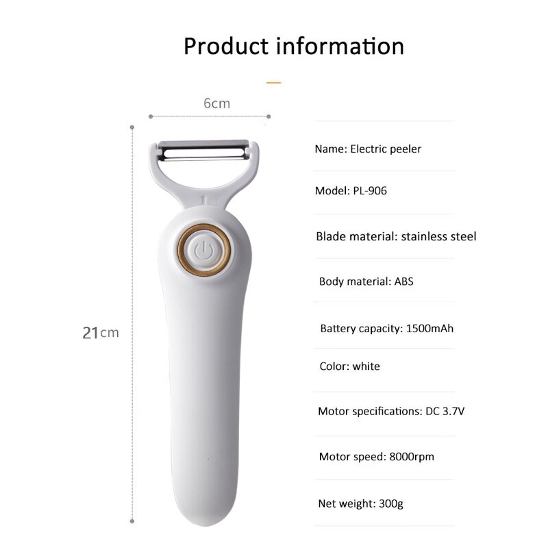 ZK30 Multifunction Electric Peeler Potato Peeling Machines Vegetables Fruit Automatic Peeling Machine Kitchen Appliances