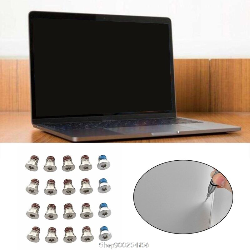 20 Stuks Schroefdraad Harde Schijf Schroeven Metalen Vaste Schroef Voor Macbook Pro Laptop Accessoires Kit O15 20