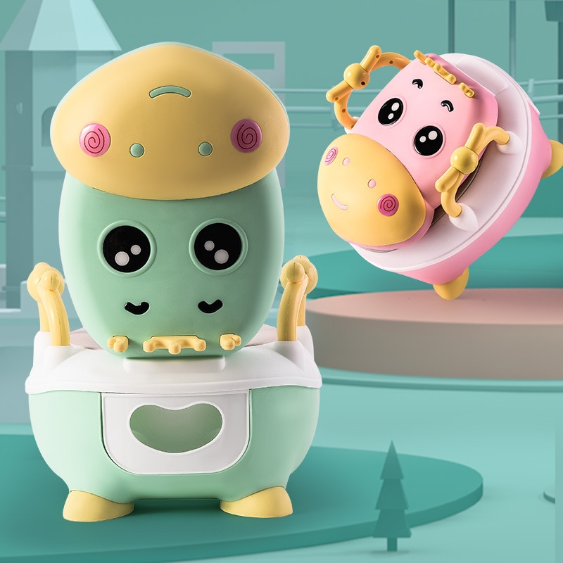 Portable Toilet Baby Toilet Seat Pot For Kids Potty Training Seat Children Potty Baby Boys Toilet Bowl Pot Training Potty Toilet