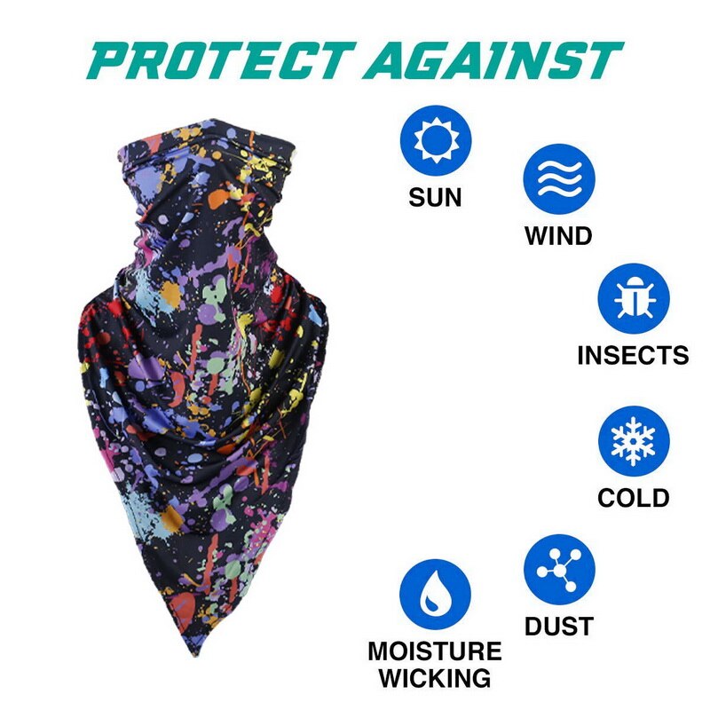 Außen Gesicht Abdeckung Außen Maske Schals Multi Funktionale Nahtlose Haarband Kopf Schal Bandana Hals Abdeckung