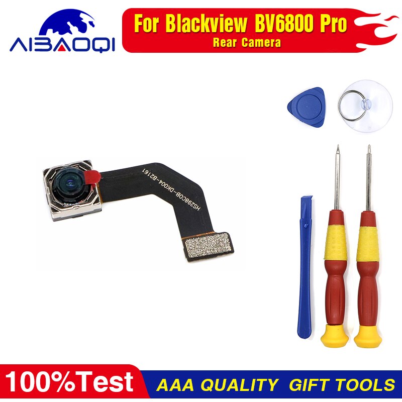 Original For Blackview BV6800 BV6800 pro Lcd Display with Touch Screen Digitizer Assembly+Tool + 3M Adhesive: Rear Camera