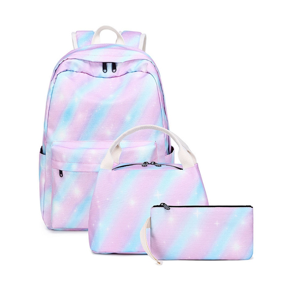 2020 ragazze Della Scuola Zaino Della Banda Zainetto misura 14 pollici Del computer Portatile Bookbag per Ragazzi Ragazze Bambini Borse Da Scuola Da Viaggio Zainetto: stile 2