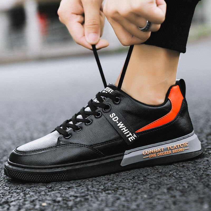 Jplvxz 20 sportskor herrsportskor små vita skor stort märke samma stil fritidsskor herr matchande studentskor