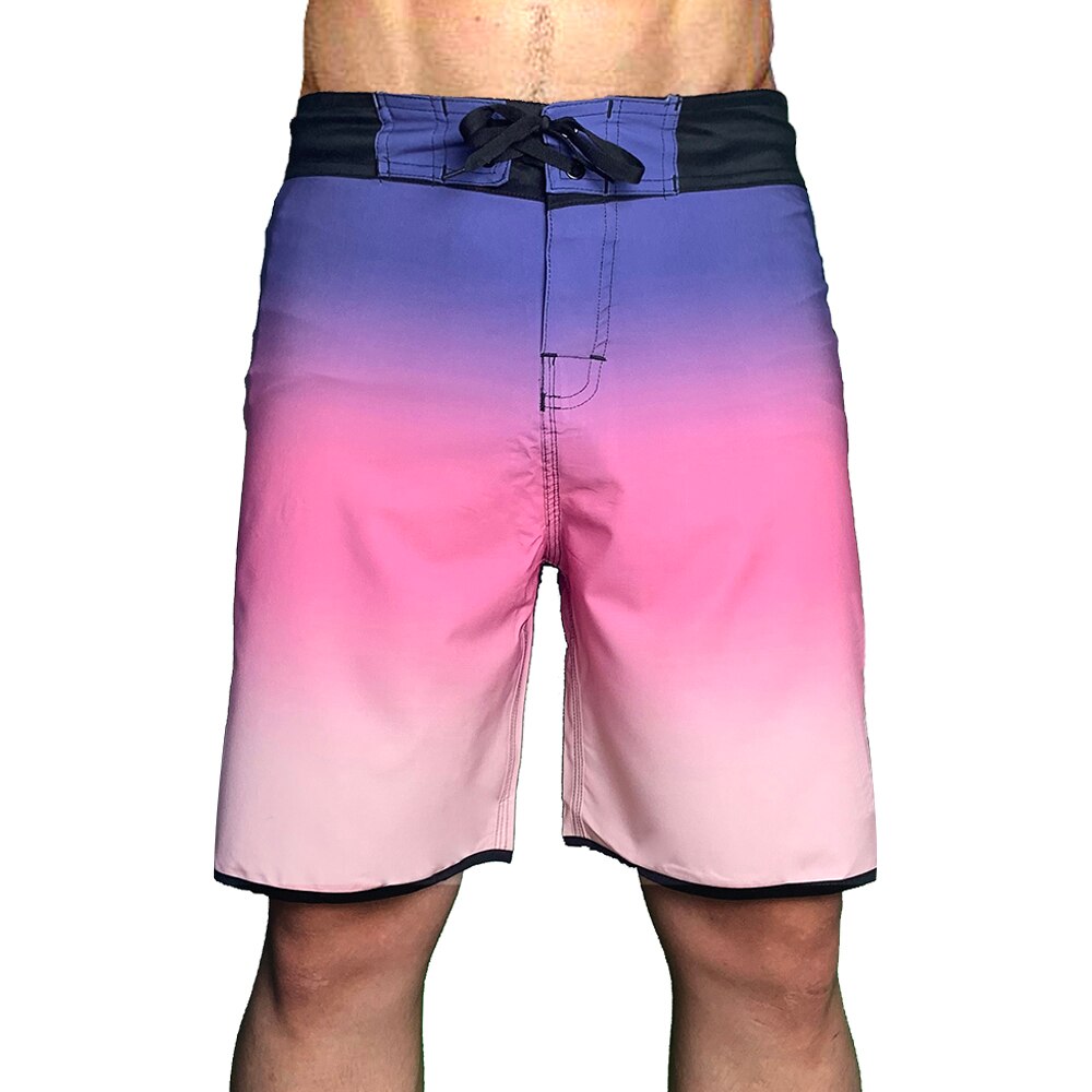 Pocket Zwemmen Shorts Voor Mannen Badmode Man Badpak Zwembroek Zomer Bathing Beach Wear Surf Beach Short Board Broek Boxer: Roze / W38