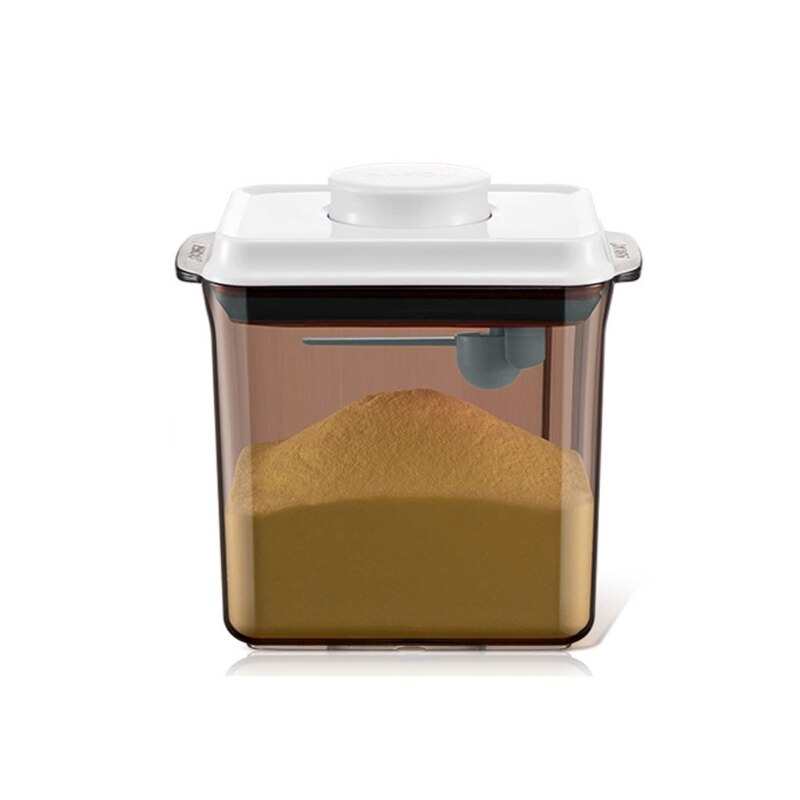 One-touch Airtight Food Storage Container Baby Milk Powder Dispenser for Pantry Organization Coffee Cereal Flour Sugar