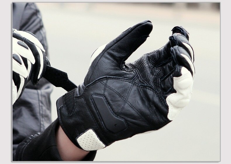 Gants Doigts Tactiles Gants Moto Cuir Jaune Perforés - Homme - Cuir Chèvre - Doigts Tactiles - Protection Phalanges Gants Moto été Cuir Chèvre Jaune Doigts Tactile