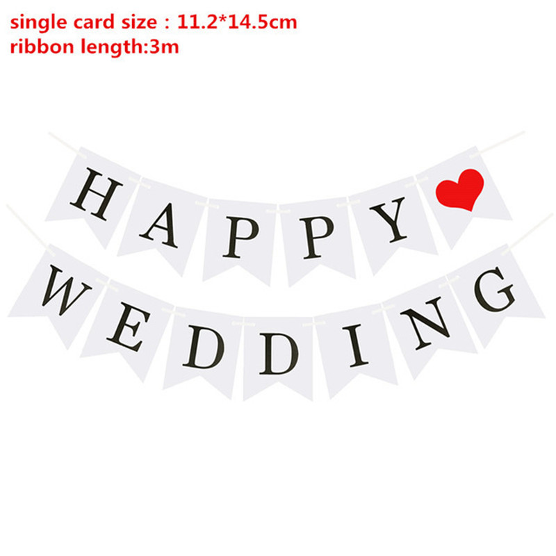 Drapeau rétro de la mariée pour être mariée, décoration de mariage, bannière de mariage heureux, banderole de mariage, fête de mariage: happy wedding white