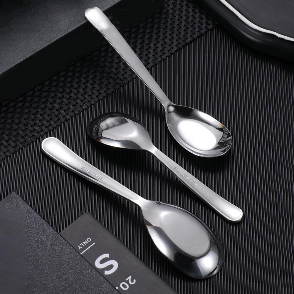 Good Desert Spoon Eco-friendly Anti-deform Durable Thickened Exquisite Stirring Spoon