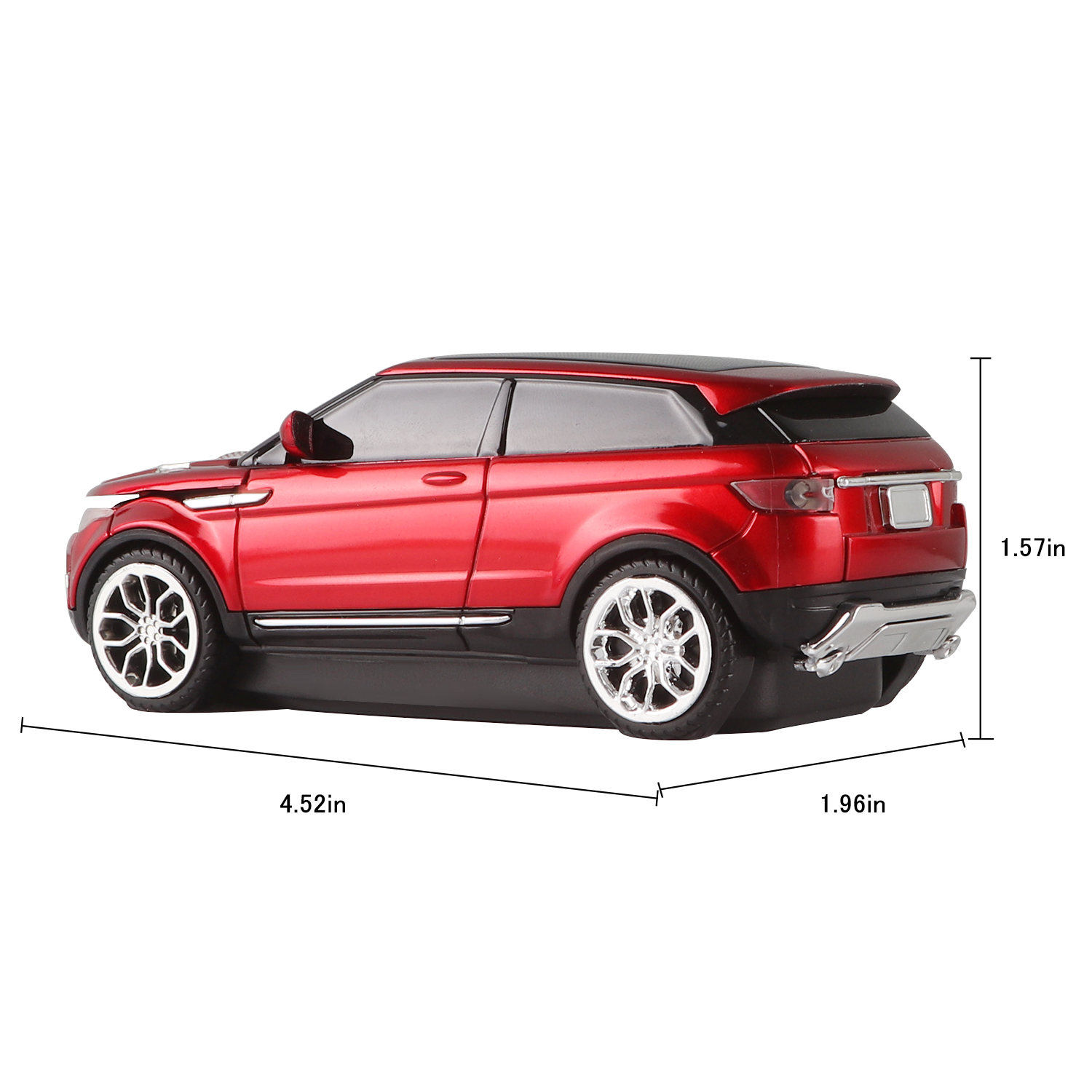 Ergonomic 2.4Ghz Wireless Mouse 3D Cool SUV Sports Car Mouse USB Optical 1600DPI Gaming Mice For PC Laptop Desktop Computer