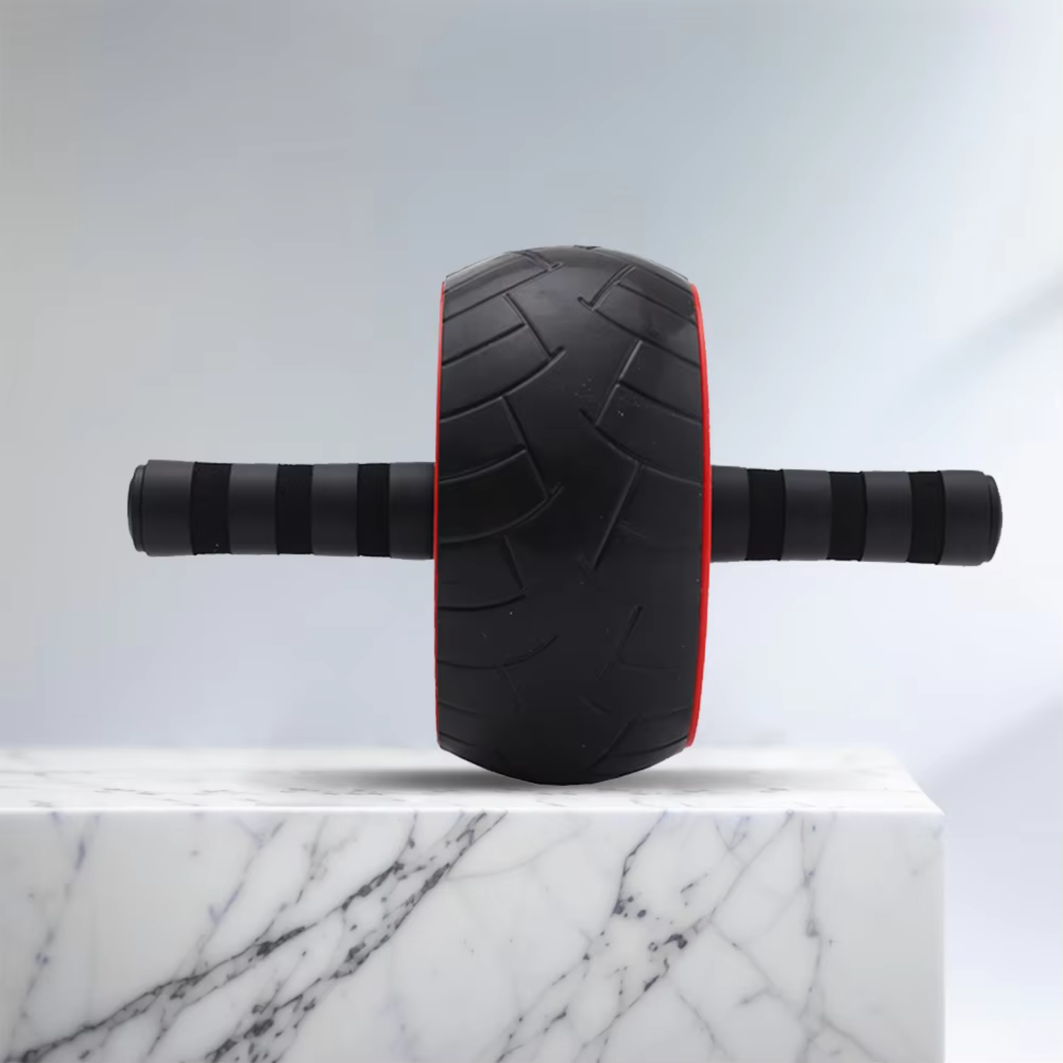 Roue abdominale à rouleau Ab, entraîneur de muscles abdominaux à roue unique, équipement d'entraînement Ab antidérapant, entraînement central