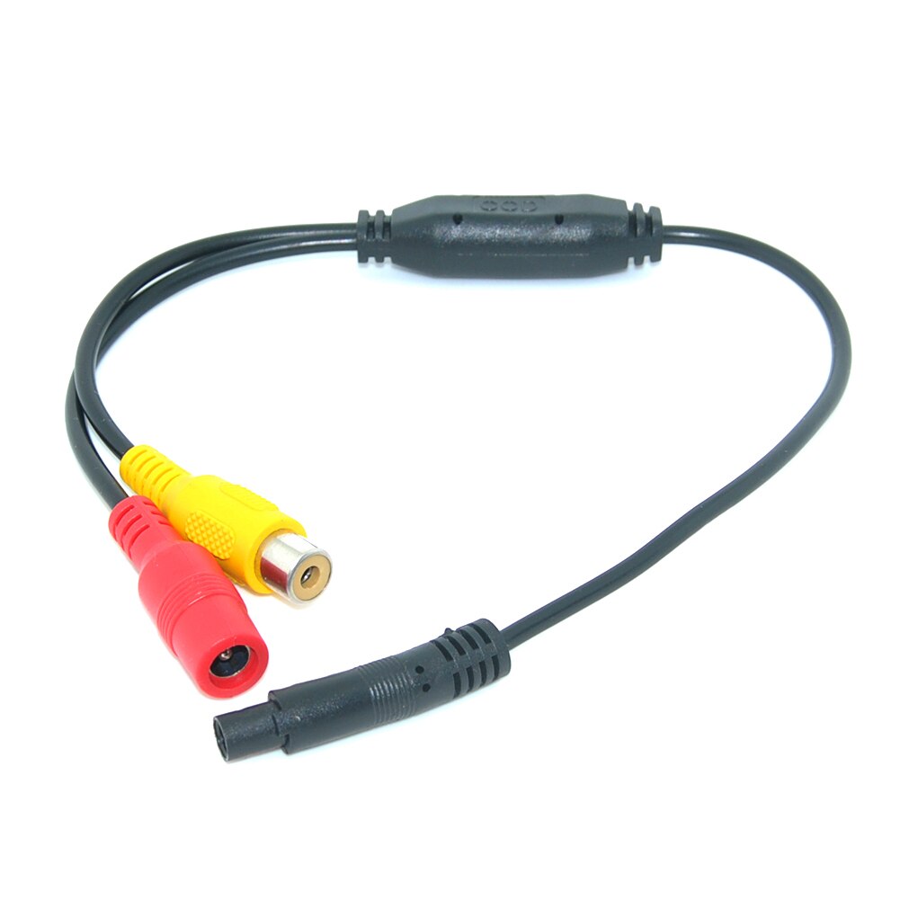 Auto Video Kabel RCA-4PIN Voor Parkeerplaats Achteruitkijk Achteruitrijcamera Connect Car Monitor DVD Trigger Kabel