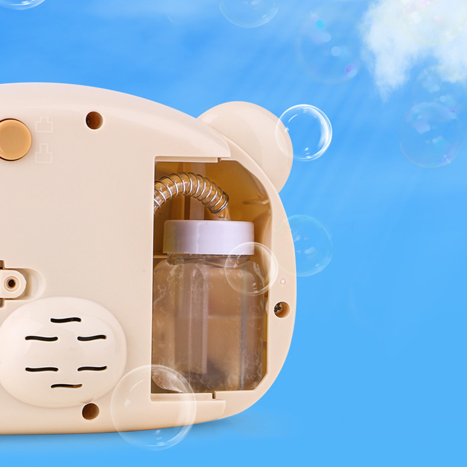 Nette Karikatur Panda bilden Wasserdichte blasiert Kamera mit Bunten Licht Musik Spielzeug